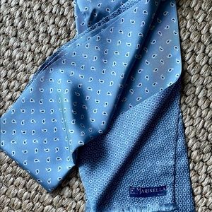 E. Marinella Silk Scarf